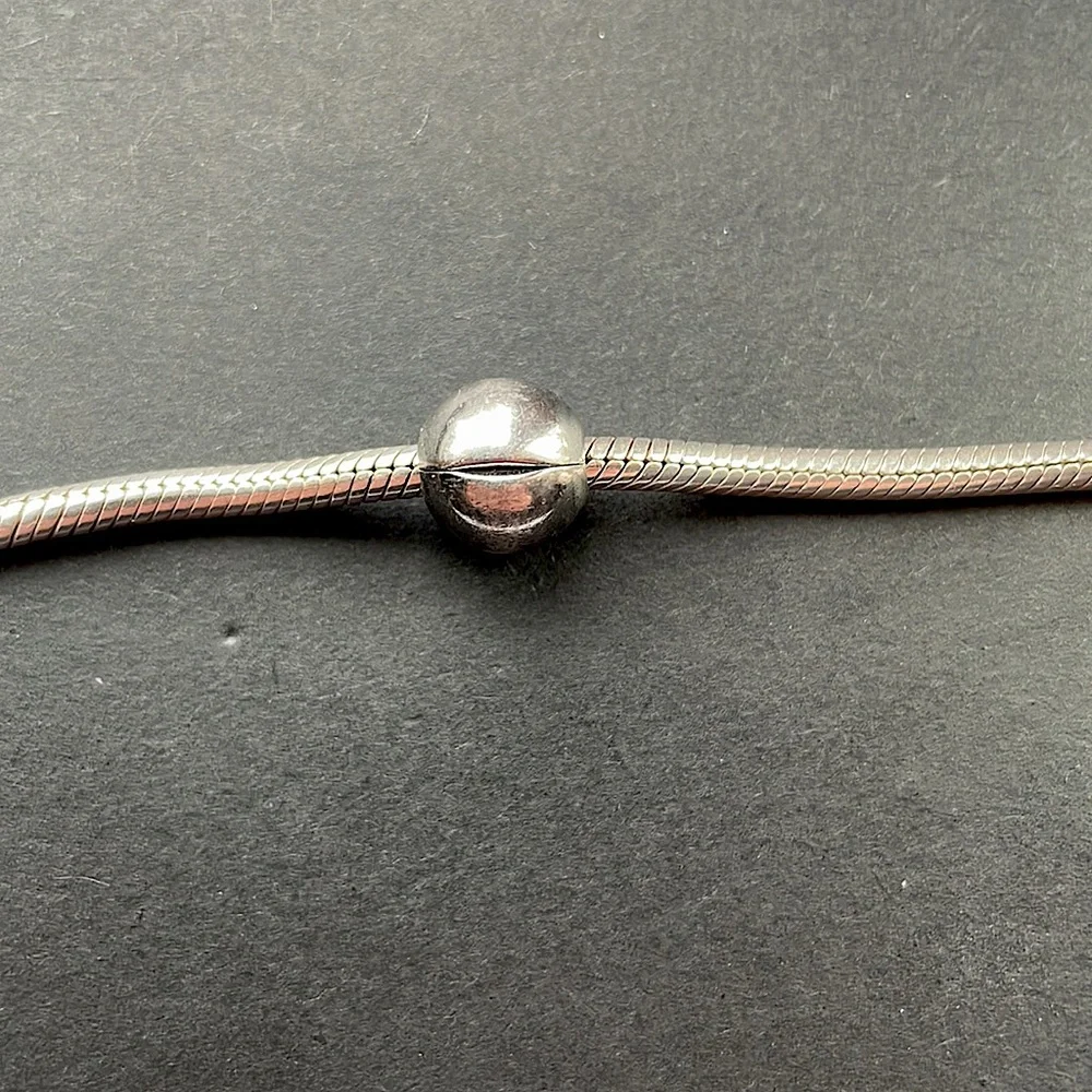 Pandora Black Rhodium Oxidized clip style 791000BR - Picture 2 of 3